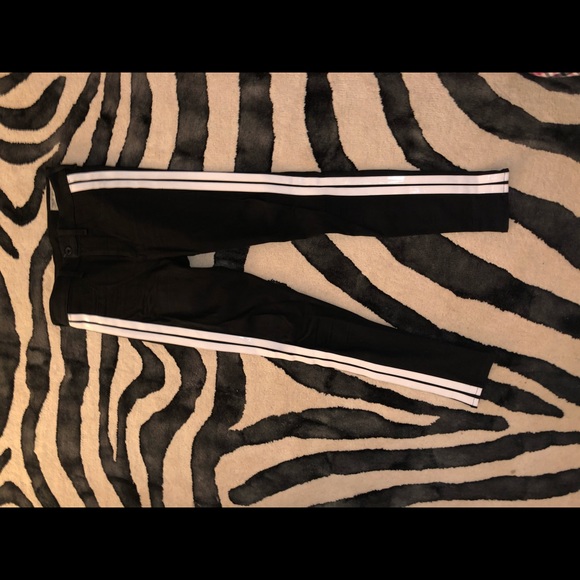 Rag and Bone Mito side striped black jeans - Picture 4 of 5